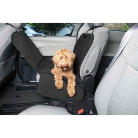 DGS Pet Products Dirty Dog Single Car Seat Cover Black 44" x 35" x 2" (Color: Black)