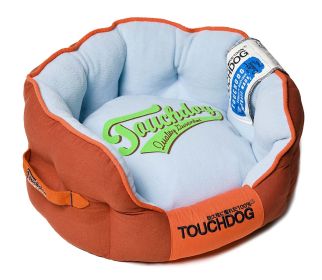 Touchdog Original Castle-Bark Ultimate Rounded Premium Dog Bed (size: medium)