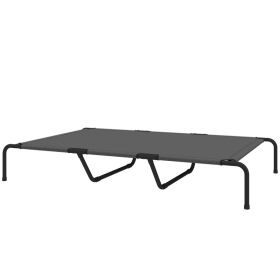 Elevated Dog Bed for Large Breeds Gray 60"L (Option: Gray-575x275x90 mm)